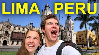 First Time in PERU not what we expected - Lima Vlog