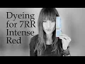Dyeing for Ion Color Brilliance 7RR Intense Red