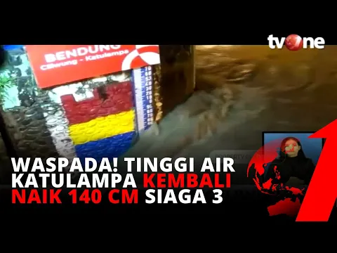 Siaga Banjir Ciliwung, Potensi Banjir Berada di Level Siaga Tiga | tvOne