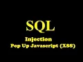 SQL Injection DIOS with POP UP Javascript XSS Krypton