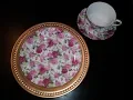 DIY Tea Party Gold Charger Plate Dollar Tree Charger Plates Gracie China Rose