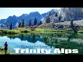 Trinity Alps Shasta-Trinity National Forest Four Lakes Loop Backpacking