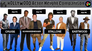 Hollywood Actor Height Comparison How Much Have They Lost