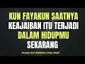 Download Lagu “Kun Fayakun… Saatnya Keajaiban Itu Terjadi Dalam Hidupmu Sekarang 🙏💫”… PESAN DARI PARA MALAIKAT