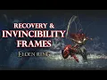 Elden Ring - Invincibility Frames and Recovery Frames Rolls Quickstep Bloodhound Step