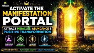 Activate the Manifestation Portal ✨ Music To Attract Miracles, Abundance & Positive Transformation