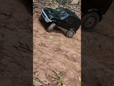 Watch What Happens When an RC Crawler Hits a 60° Dirt Wall 🤯