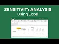 Sensitivity Analysis using MS Excel - Fully Explained