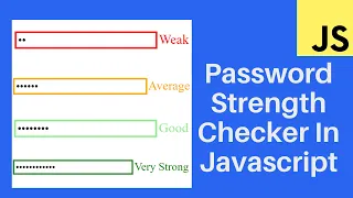 password strength checker in javascript in hindi Javascript tutorial for beginners - 39