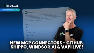 New MCP connectors GitHub Shippo Windsor AI VAPI Live