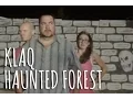 Morning Show Goes Through KLAQ Haunted Forest