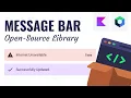 My First Open-Source Library on Github - Message Bar Compose