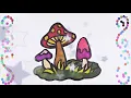 Words with the Letter M Learning How to Draw and Color for kids Color Kingdom Art