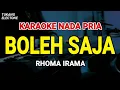 BOLEH SAJA - Karaoke Nada Pria [ RHOMA IRAMA ]