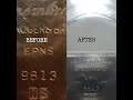 Cleaning Silver Plated Remembrance 1847 Rogers Bros 9813 Tray DIY