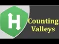 Hackerrank Counting Valleys C Solution