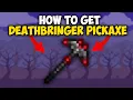 How to Get Deathbringer Pickaxe in Terraria 1 4 4 9 Deathbringer Pickaxe terraria