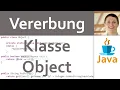 JAVA Vererbung 11 - Klasse Object