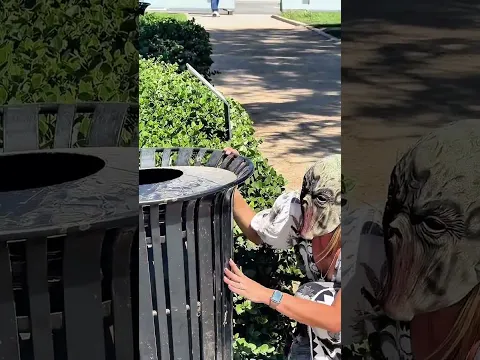 She pranked him good!