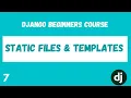 Static Files Templates Structure Python Django Web Framework Course