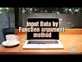 Function argument method