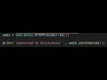 Connect to the blockchain using web3 py