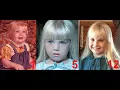 Heather O Rourke from 1 to 12 years old
