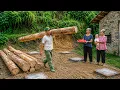 A New Home for Grandma - Starting with the Foundation and the First Wooden Posts