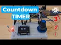 Arduino OLED Countdown Timer with LED Using Visual Programming