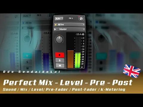 Download MP3 Perfect Mix - Volume Level / Gain Staging / Pre-Fader / Post-Fader / K-Metering | english