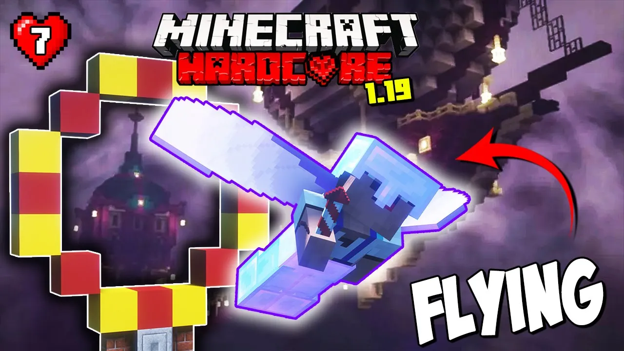 I Unlocked FLYING in Minecraft HARDCORE