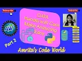 12 Python Tutorial for Beginners Data Handling in Python - Part 2