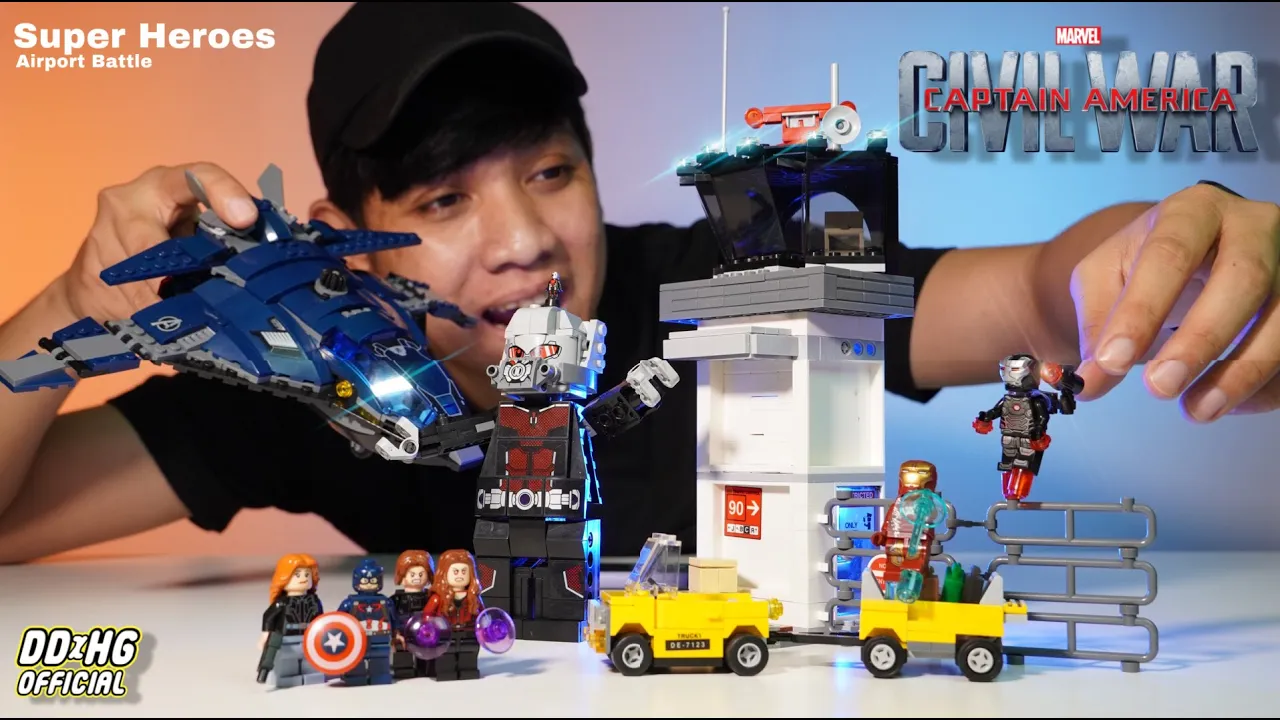 LEGO Marvel Super Hero Airport Battle review! 76051