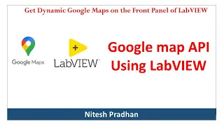 Google map API Using LabVIEW