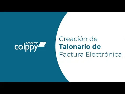 Download MP3 Creación de talonario de factura electrónica en Colppy