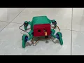 Arduino Quadruped Spider Robot with Bluetooth Control