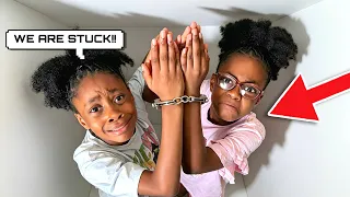 TRAPPED with my Evil Twin For 24 Hours😱