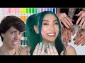 FORCING my BF to get MATCHING NAILS with Me hehe