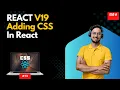 How to Add CSS in React 19