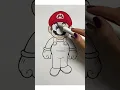 Coloring Super Mario