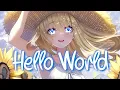 Download Lagu 「Nightcore」 Hello World - Alan Walker ft. Torine ♡ (Lyrics)