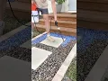 how to make rock and mulch stay put