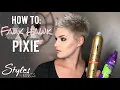 How to Style a Short Faux Hawk Pixie