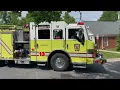Henrico Fire Engine 313 Arriving on scene for a fall