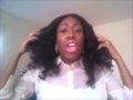 Porsha Stewart s Naked Hair Install