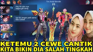 Download PUSING ASLI KETEMU DUO CEWEK ! KITA LIATIN SKIN LAH BIAR DIA SUKA , GIMANA REAKSI 2 CEWEK INI - MLBB MP3