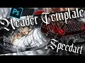 Anime Header Template and Tutorial Speedart
