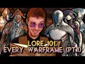 Warframe Lore 101 Every Warframe Pt 1
