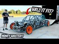 Download Lagu My Dad \u0026 I Gambled Our Truck For This.. Will It Fit? Widebody Lincoln Racing Chassis!