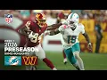 Miami Dolphins vs Washington Commanders 2026 Preseason Week 1